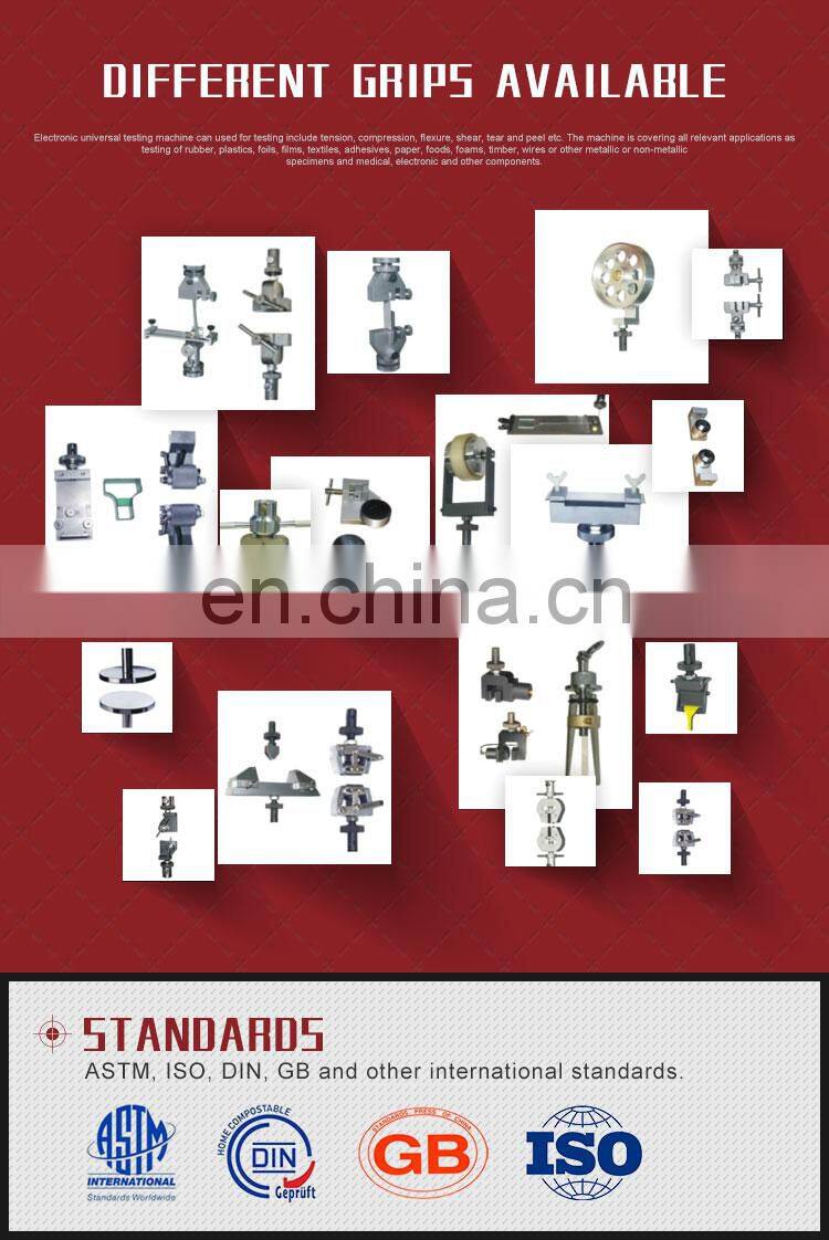 HST WDS-5 1kn 5kn Single Column UTM Electromechanical Electronic Tensile Strength Universal Testing machine