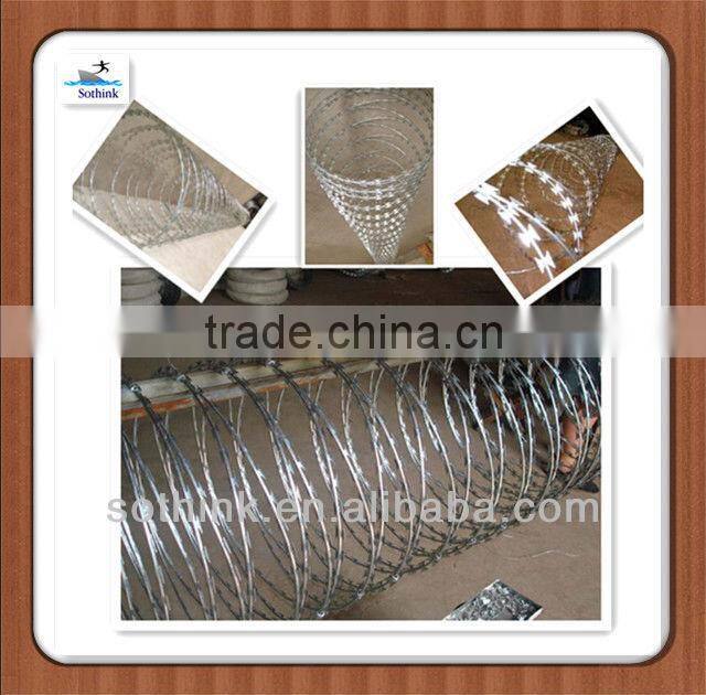 Concertina razor barbed wire
