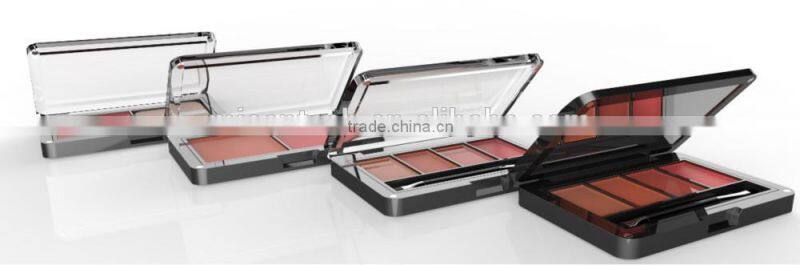 Square compact with mirror