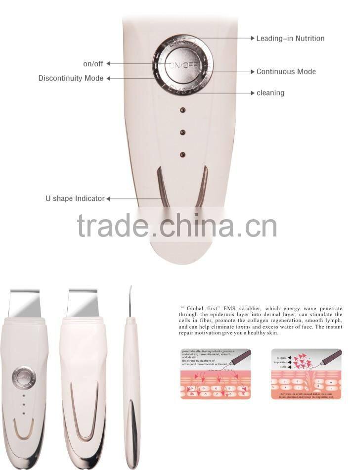 facial massager vibration massager skin scrubber home use