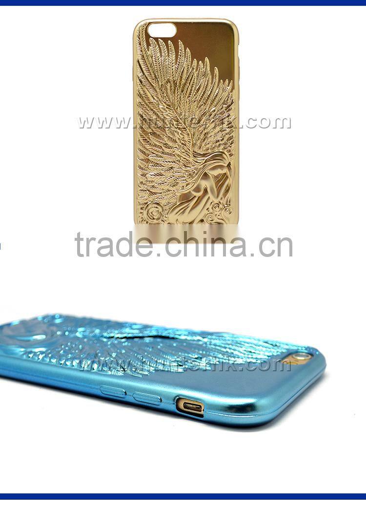 2015 Newest Electroplate Gel Case For IP6S 4.7inch