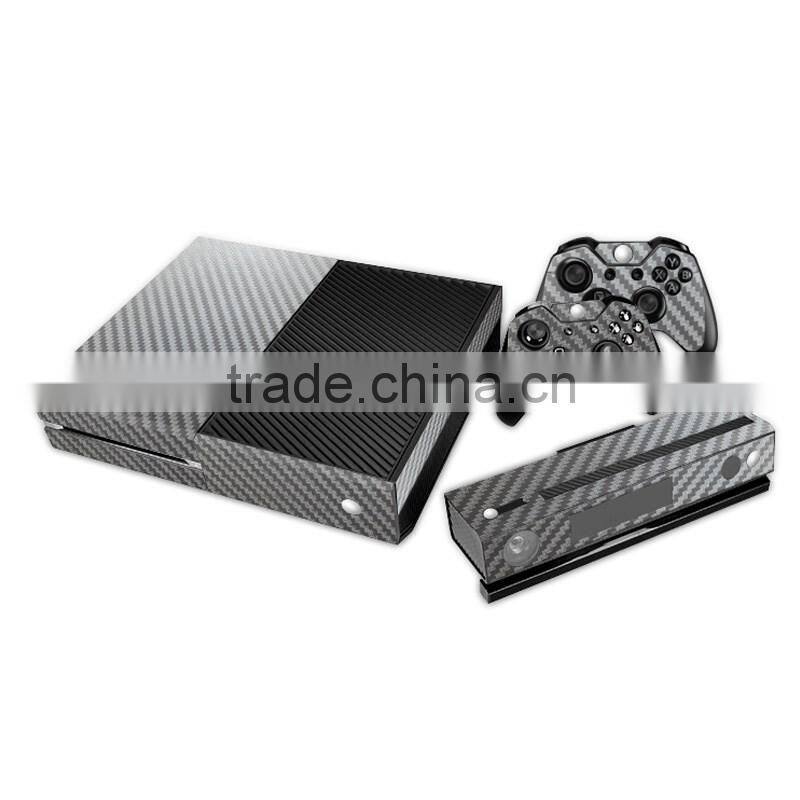 High Quality PVC Vinyl Decal For Xbox One Console Sticker With 2 Controller Decal