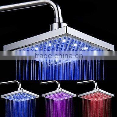 Brass Led Rainfall Waterfall Shower Head