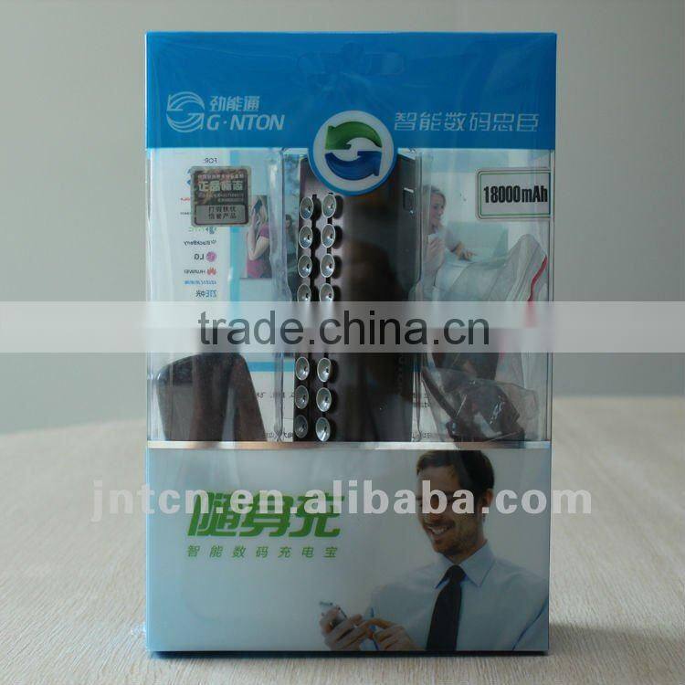 Newest!12000/13200/15600/16800mAh Unique high capacity rechargeable travel power bank charger MP014 upgrades