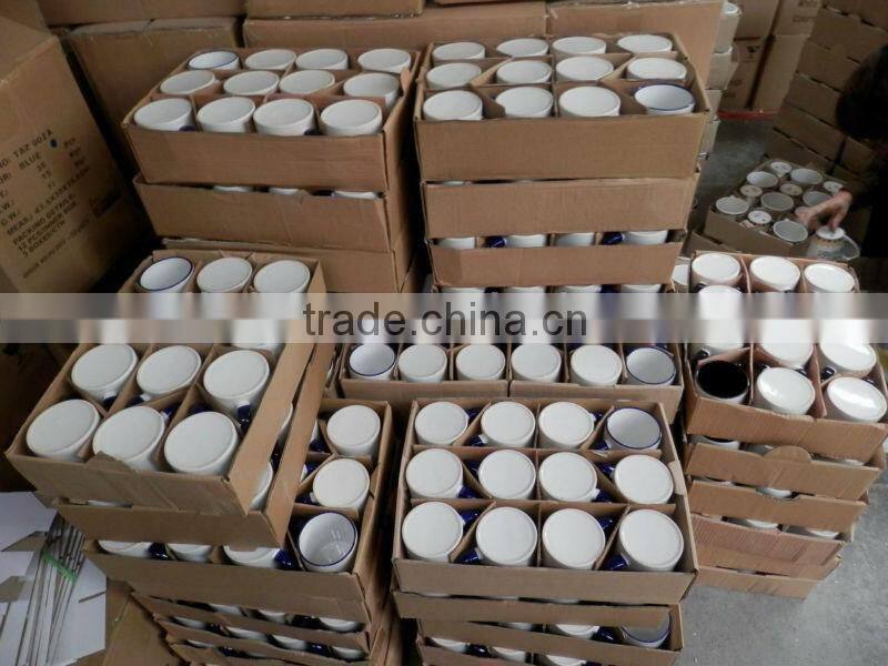 Glossy painting Ceramic color changing thermal mugs