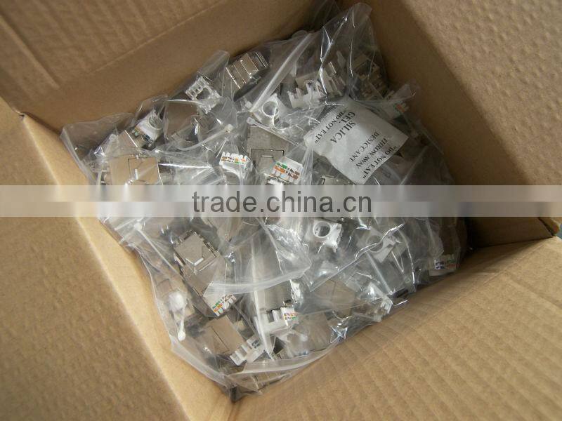 UTP Female to Female Cat6 keystone jack