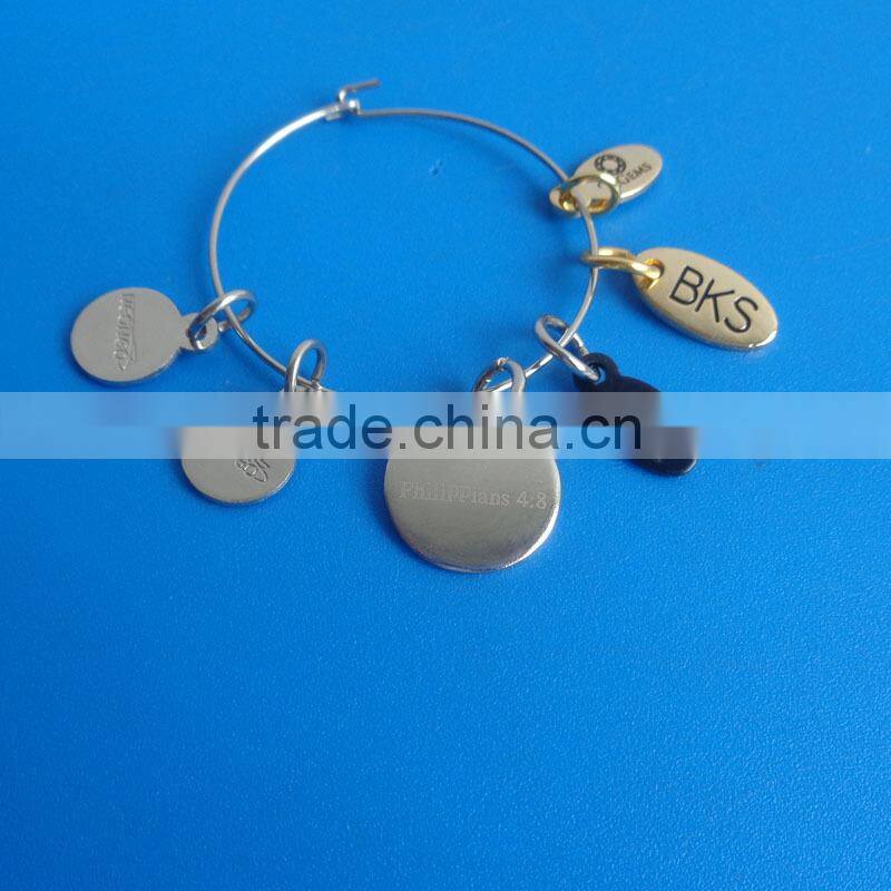 Fashion Rock USA metal earrings custom earring charm