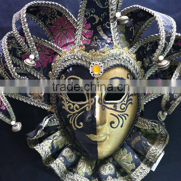 Hand Made Full Face Paper Venetian Mask Venetian Design