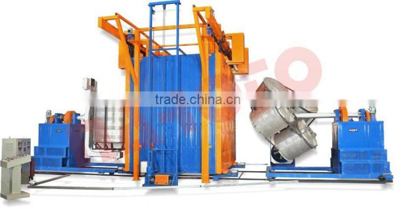 Water tank rotomoulding machine