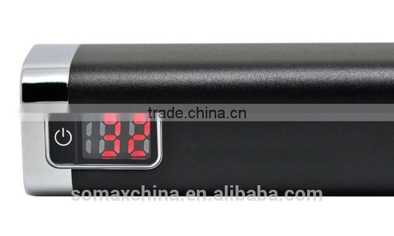 2600 lipstick digital display power bank