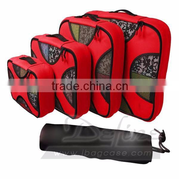 High quality Fashion Beautiful Durable Travel Portable packing cubes