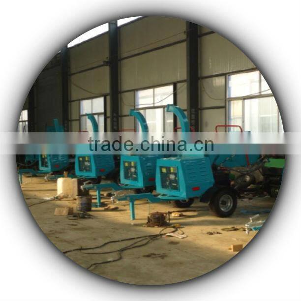 CE certificate diesel wood chipper DWC-22