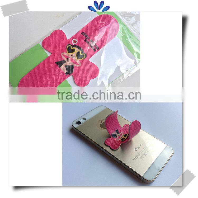 High definition custom printing silicone cell phone stand