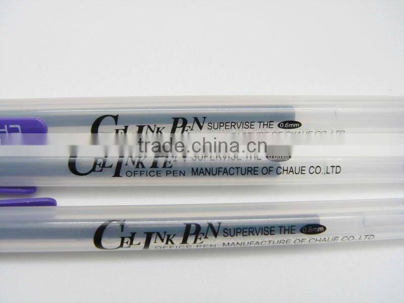 Environmental Protection Ink Plastic Gel Pen