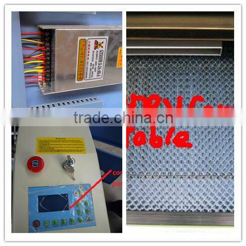CE certificate laser engraving cutting machine laser stamp machine 1610