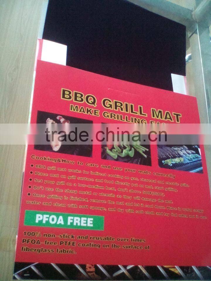 BBQ RIGID GRILLING MAT NonStick TEFLON BBQ GRILL LINER