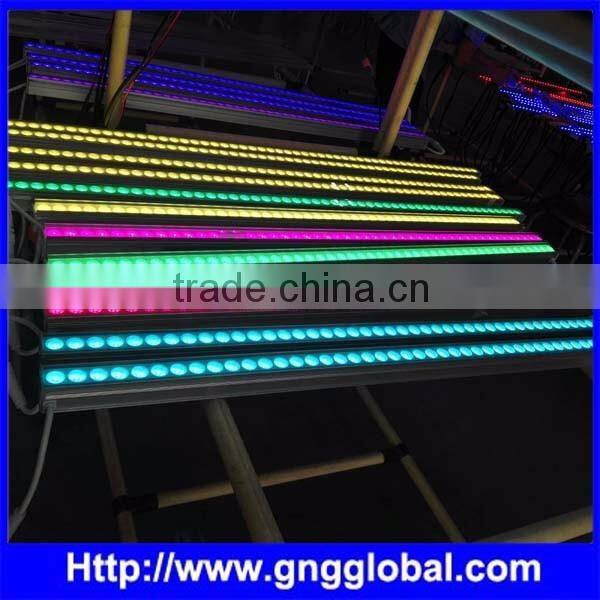 waterproof dmx led wall washer, Building facade lighting aluminum rgb Led Wall Washer Dmx Ip65
