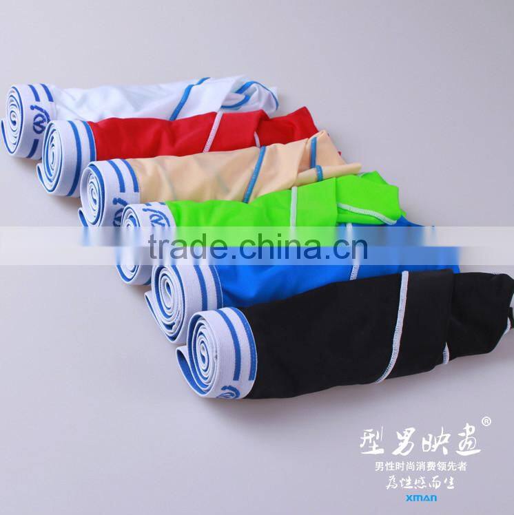 Sexy Underwear Red Color Big Brand Underwear of Sub Transparent Men Brief