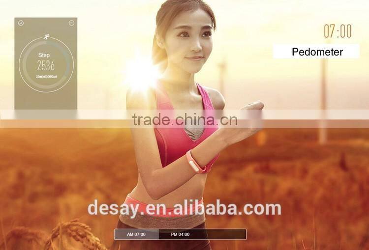 Desay Call/SMS Remind Anti-lost Bluetooth Sports Band DS-B102 for iOS 7.0 + Android 4.3 +