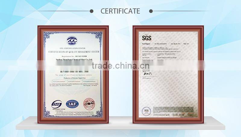 1.5 denier cutted polyester tow