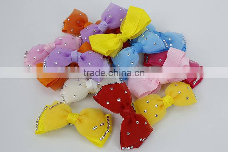 Baby girl jewelry fashion hair clips top oem hair head accessory snap yiwu hair barrettes bows for girl clips