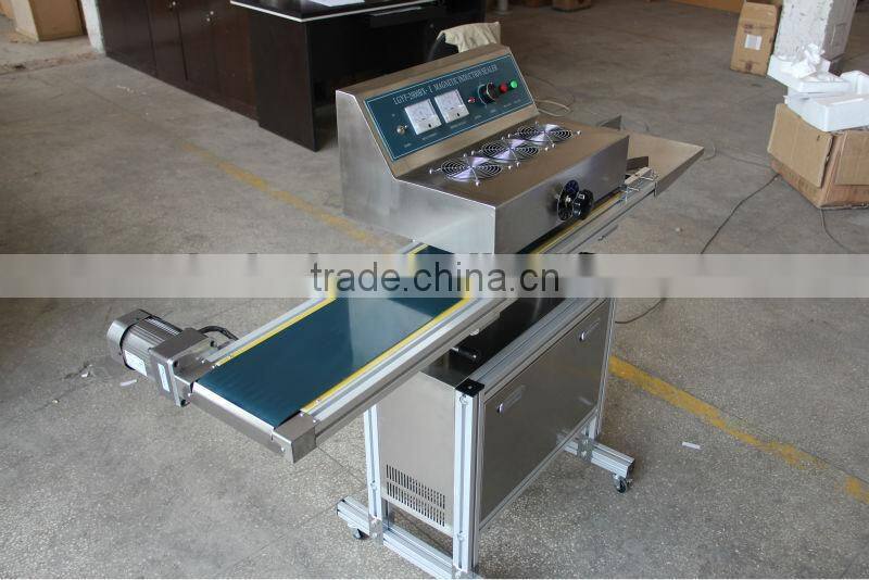 automatic tin cap induction capping machine