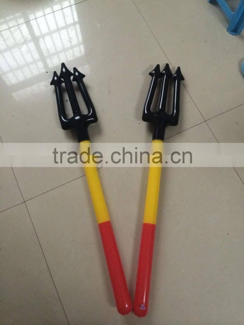 promotional Inflatable Trident with Belgium flag color