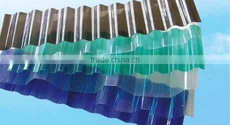 clear corrugated Polycarbonate Sheet