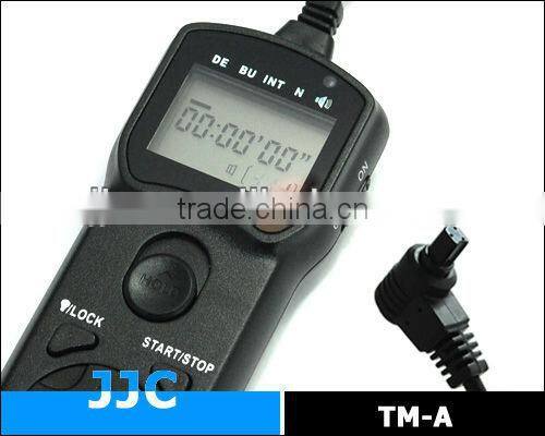JJC TM-A digital time-lapse intervalometer for Canon TC-80N3 Timer for Canon EOS 60D etc