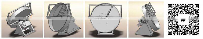 Granulate/pelletizer machine for organic/inorganic/NPK fertilizer