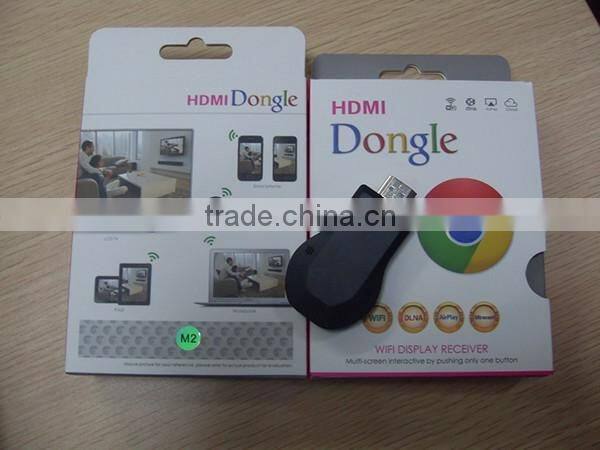 2016 newest products ezcast tv dongle for car gps support DLNA I push android tv box M2 plus 1080p EZCast