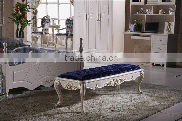 french style bedroom set furniture /french children studyroom single bed design H202