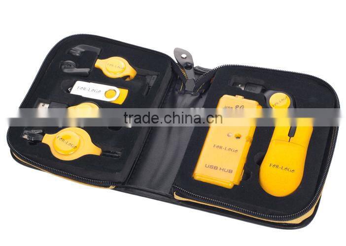 For traveling use and promotion wholesale popular comouter accessories kit computer usb set
