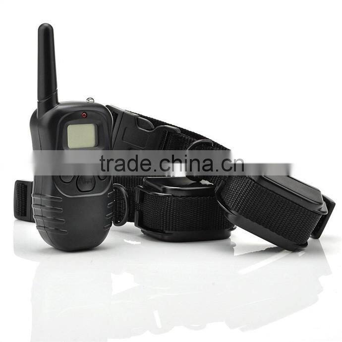 Hot selling LY-998DR dog electronic shock training collar, rechargeable, waterproof