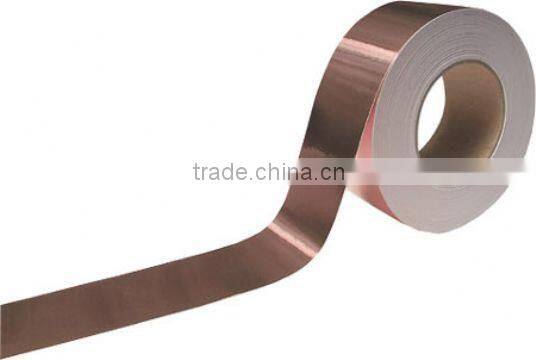 good quality adhesive copper tape cutting copper adhesive tape double sided conductive adhesive copper foil tape