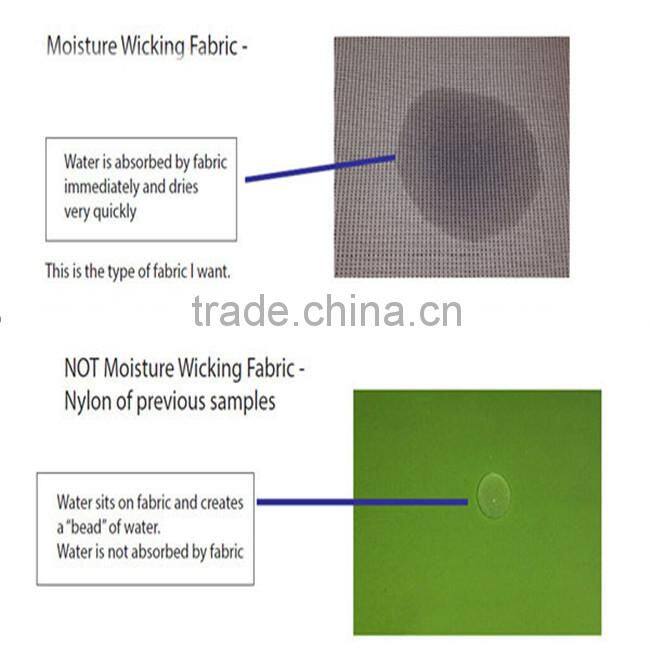 moisture-wicking breathable very soft silky hand feeling Nylon single jersey for underwear