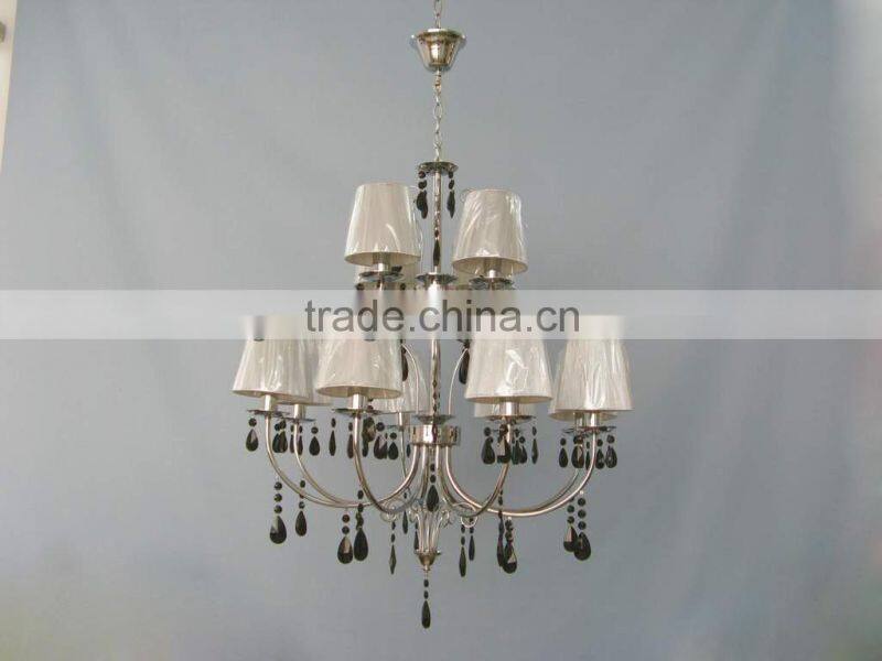 candle K9 Crystal Chandelier lamp L7009-8+4