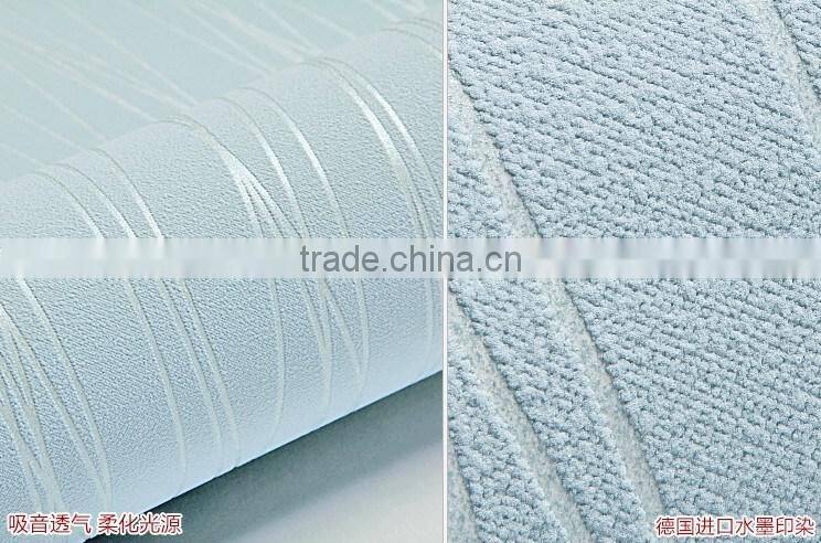 China cheap designer waterproof wallpaper manufacturer for home hotel