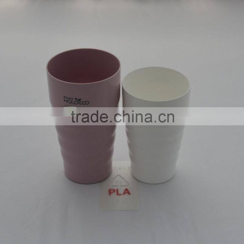 2015 newest PLA coffee mug(annular style)