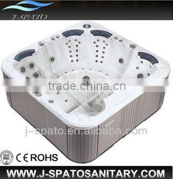2013 new product made in china 3 person acrylic j-spato outdoor swim whirlpool spa
