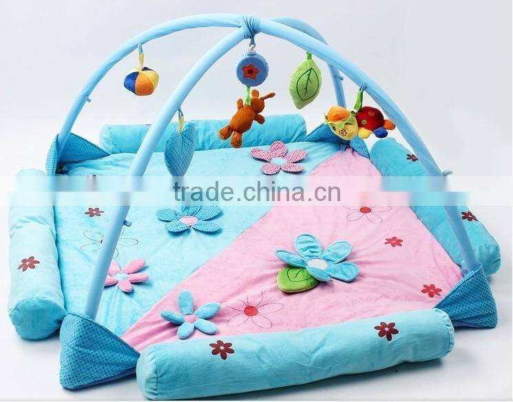 Multifunctional Safety And Comfortable Waterproof Infant Care Gym Carpet Foldable Baby Play Mat