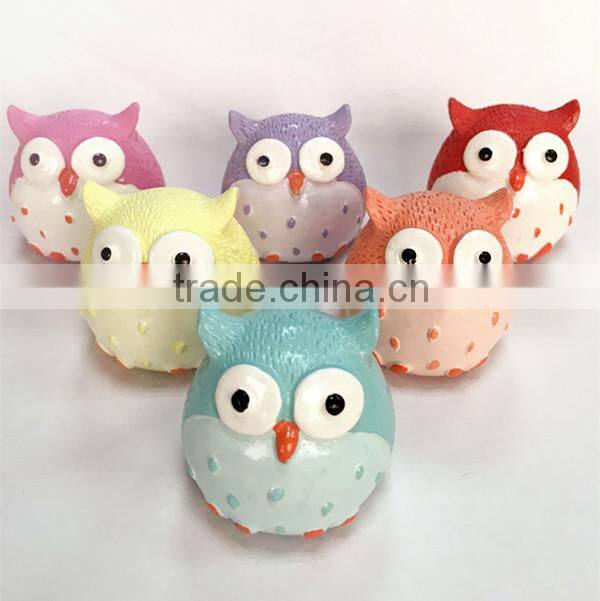 Novelty owl shape lip balm
