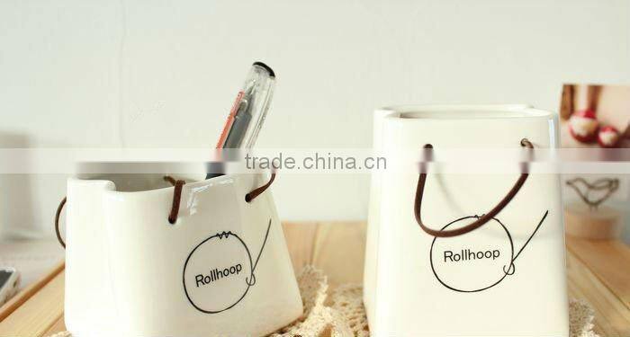 Mini ceramic vase,Ceramic bag