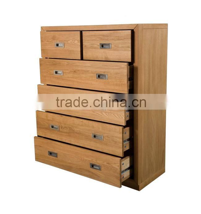 Simple Style oiled solid wood bathroom cabinet