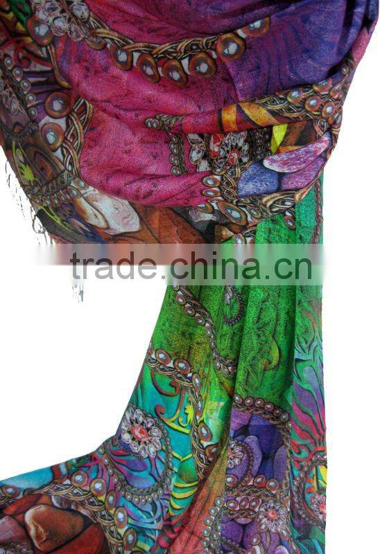 Digital Printed modal Scarf