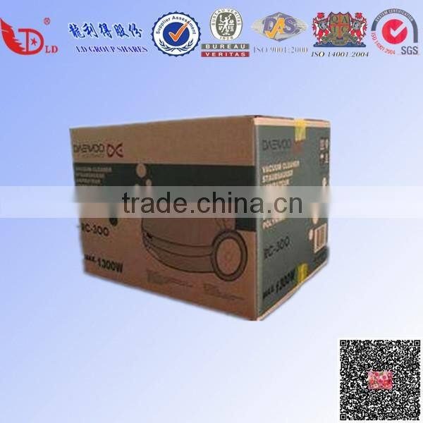 strong flexo-printed packing carton box for home appliance