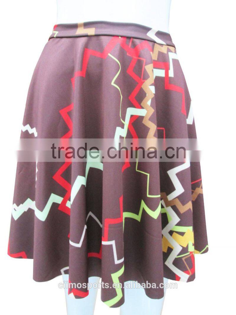 High quality fashion women skirt,young ladies fashion skirt With you own design and logos