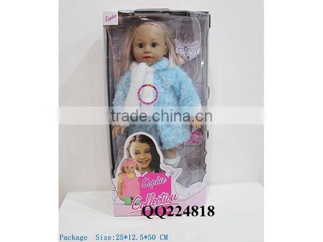 New products baby doll 18 inch American girl doll toy doll for sale With IC