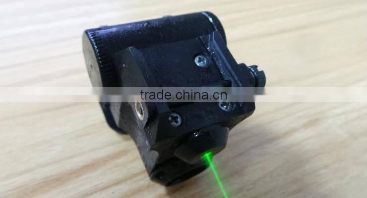 Smallest Green Laser Sight and led tactical flashlights for gun