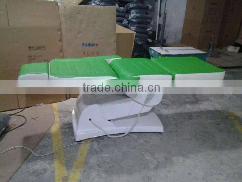 best selling green Electric Lift Beauty Bed with factory price